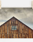 Farmhouse Rustic Print, 'Old Barn at Bodie'