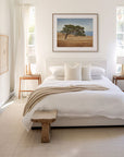 California Oak Tree Print, 'Windswept'