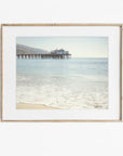 California Beach Print, 'Malibu Pier'