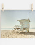 California Summer Beach Art, 'Malibu Lifeguard Tower'