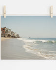 Malibu Beach House Print, 'Ocean View'