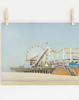 California Print, 'Santa Monica Pier'