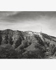 Hollywood Sign Black and White Vintage Print, 'Old Hollywood'