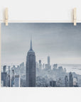 New York City Print, 'Winter Metropolis'