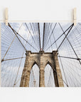 New York City Print, 'Brooklyn Wires'