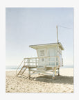 California Malibu Beach Print 'Surfrider Lifeguard'