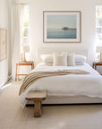 Coastal Print of Malibu Pier in California 'All Calm in Malibu'