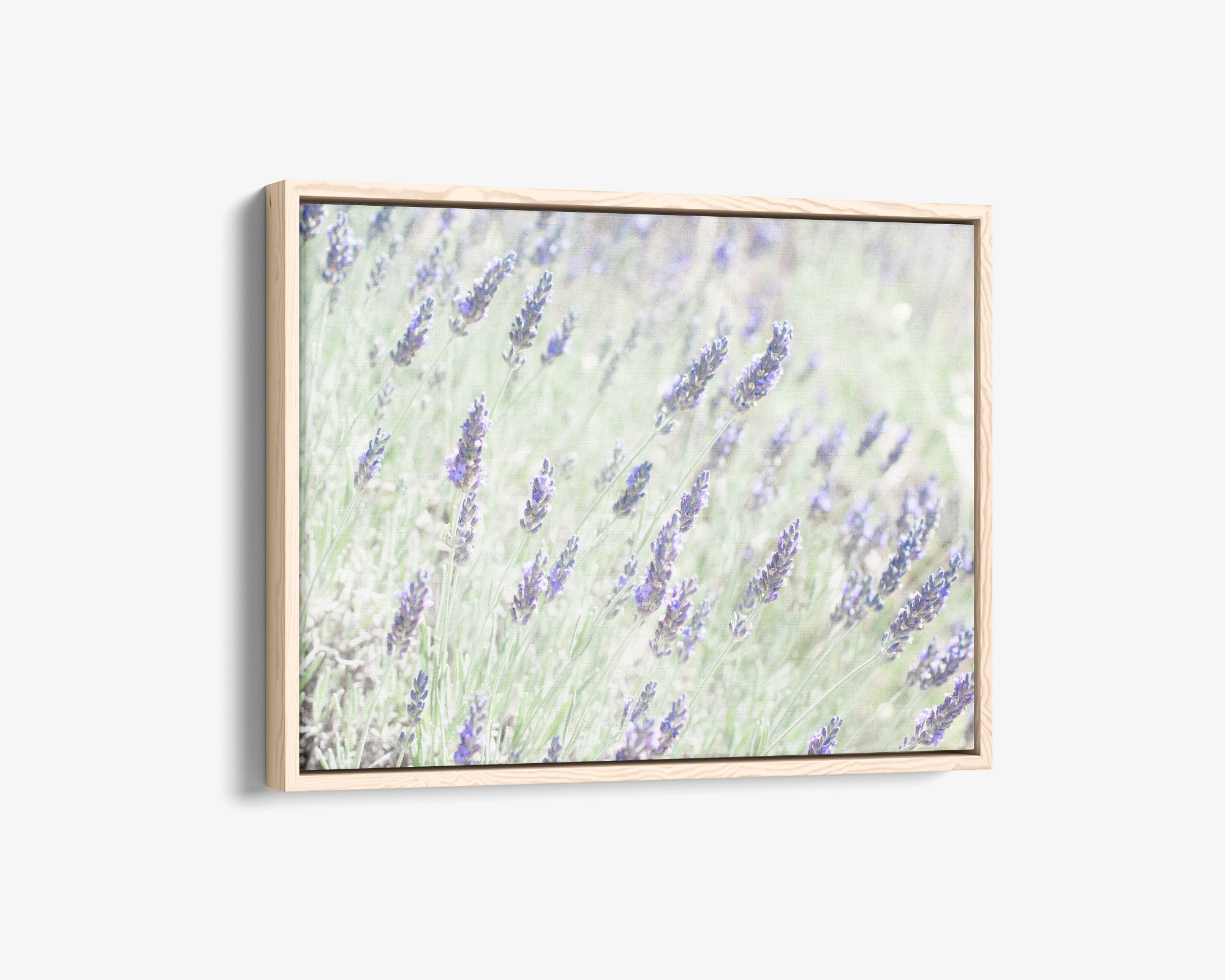 Rustic Wildflower Canvas Wall Art, 'Lavender for Lala'