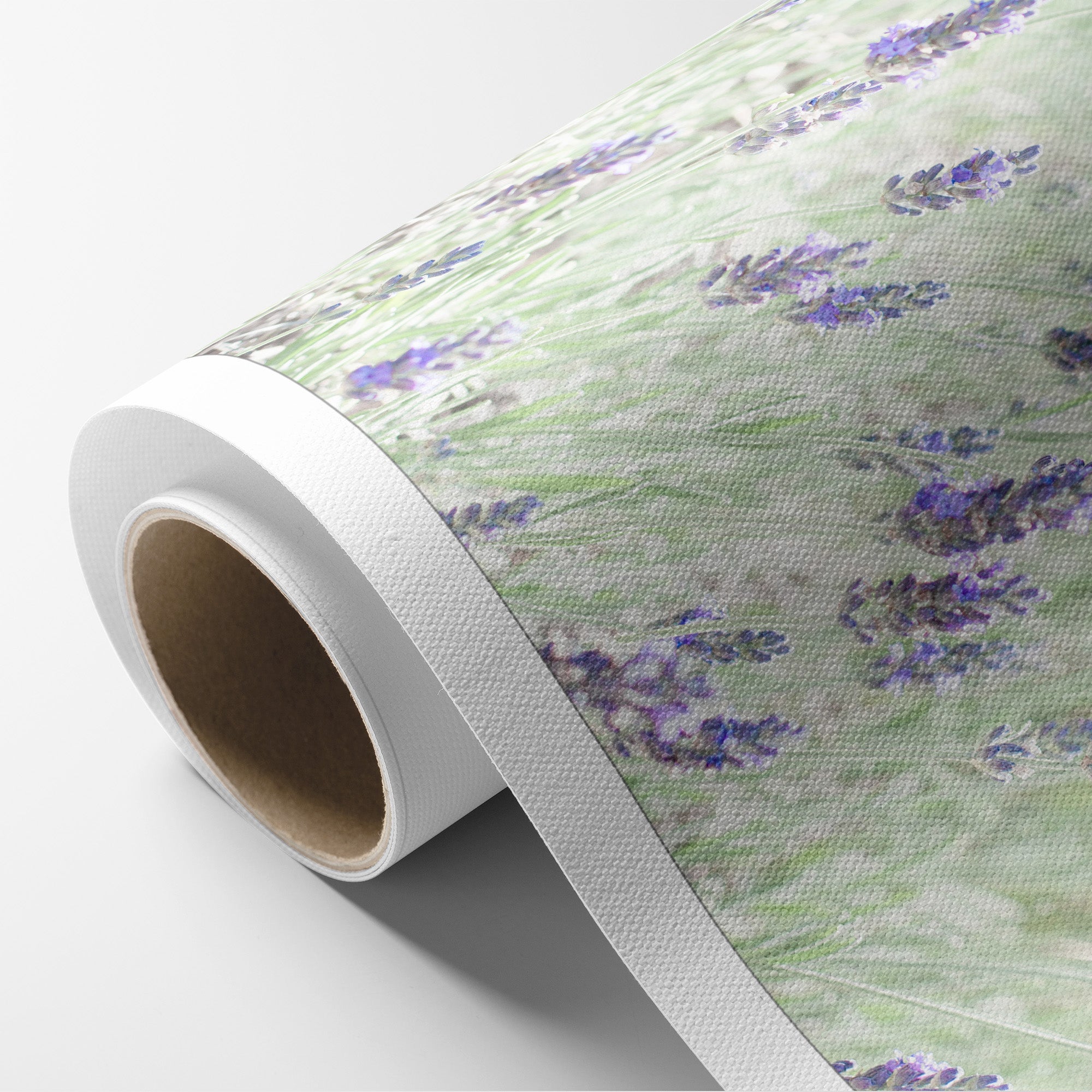 Rustic Wildflower Canvas Wall Art, 'Lavender for Lala'