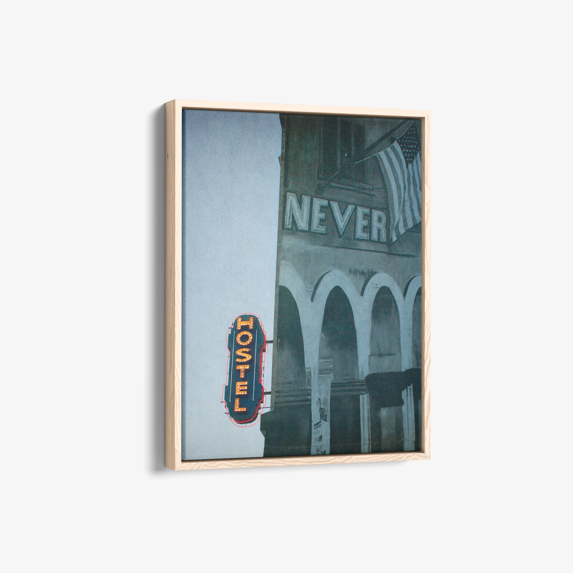 Urban Venice Beach Wall Art, 'Never'