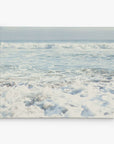 Experience tranquility with Offley Green's 16x20 Coastal Canvas Print, featuring gentle waves and surf under an overcast sky—perfect for capturing nature's serene beauty. Choose from 10+ designs.