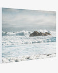 Seascape Coastal Canvas Art, 'Surf and Rocks'