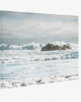 Seascape Coastal Canvas Art, 'Surf and Rocks'