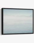 Abstract Blue Ocean Canvas Wall Art, 'Soothing Blue Sea'