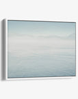 Abstract Blue Ocean Canvas Wall Art, 'Soothing Blue Sea'