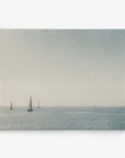 Moody Nautical Seascape Canvas, 'Sail Boats Approaching'