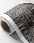 Farmhouse Wall Art, Rustic Barn Decor, 'Old Barn at Bodie (Black & White)'