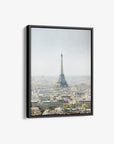 Paris Eiffel Tower Canvas Photographic Print, 'Storm over Paris'