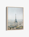 Paris Eiffel Tower Canvas Photographic Print, 'Storm over Paris'