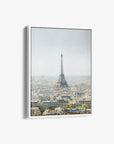 Paris Eiffel Tower Canvas Photographic Print, 'Storm over Paris'