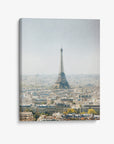 Paris Eiffel Tower Canvas Photographic Print, 'Storm over Paris'