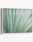 Abstract Green Botanical Canvas Wall Art, 'Strands and Spikes'