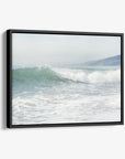 Coastal Ocean Canvas Waves Wall Art, 'Breaking Surf'