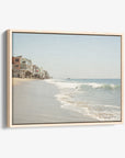 Malibu Beach House Canvas Wall Art, 'Ocean View'