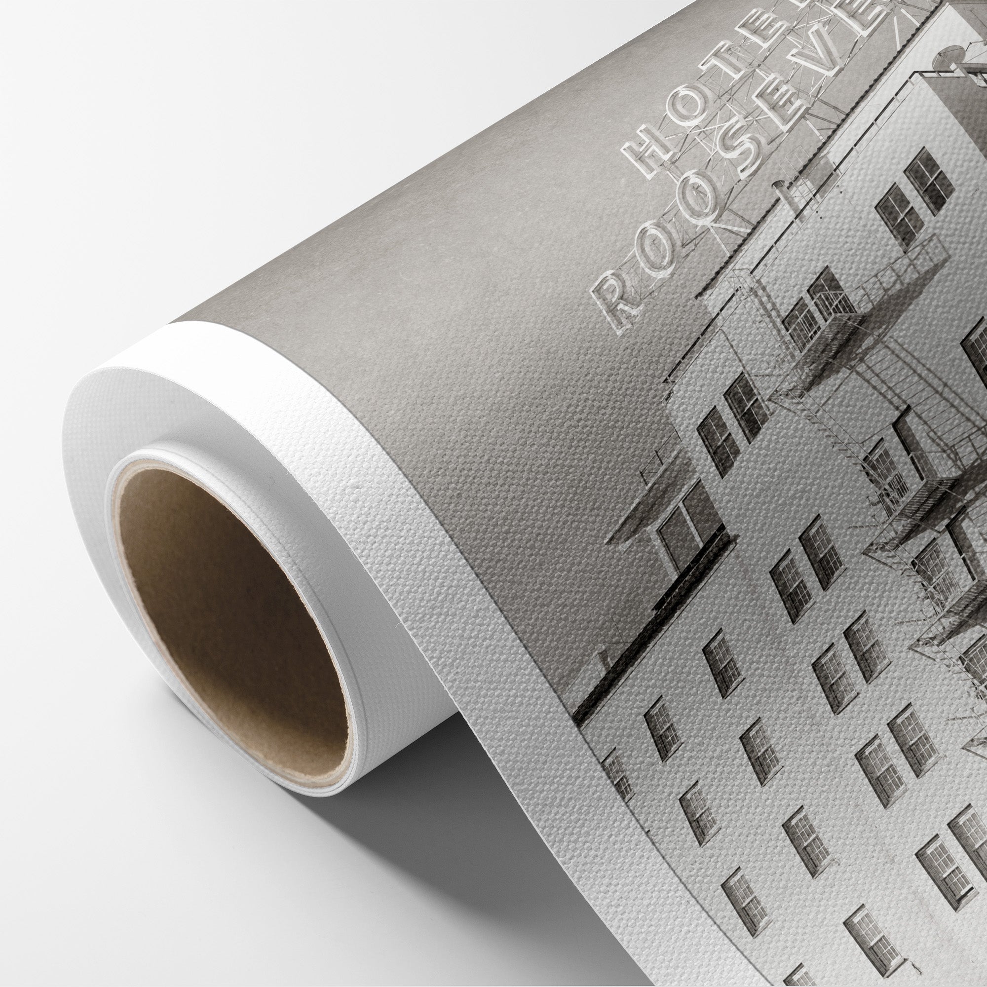 Vintage Black and White Hollywood Wall Art, 'Roosevelt Hotel'