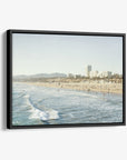 Santa Monica Canvas Wall Art, 'Santa Monica Seaside'