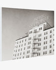 Retro Hollywood Canvas Wall Art, 'Night in Tinseltown (Black & White)'