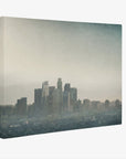 Downtown Los Angeles Canvas Wall Art, 'Stormy La La Land'