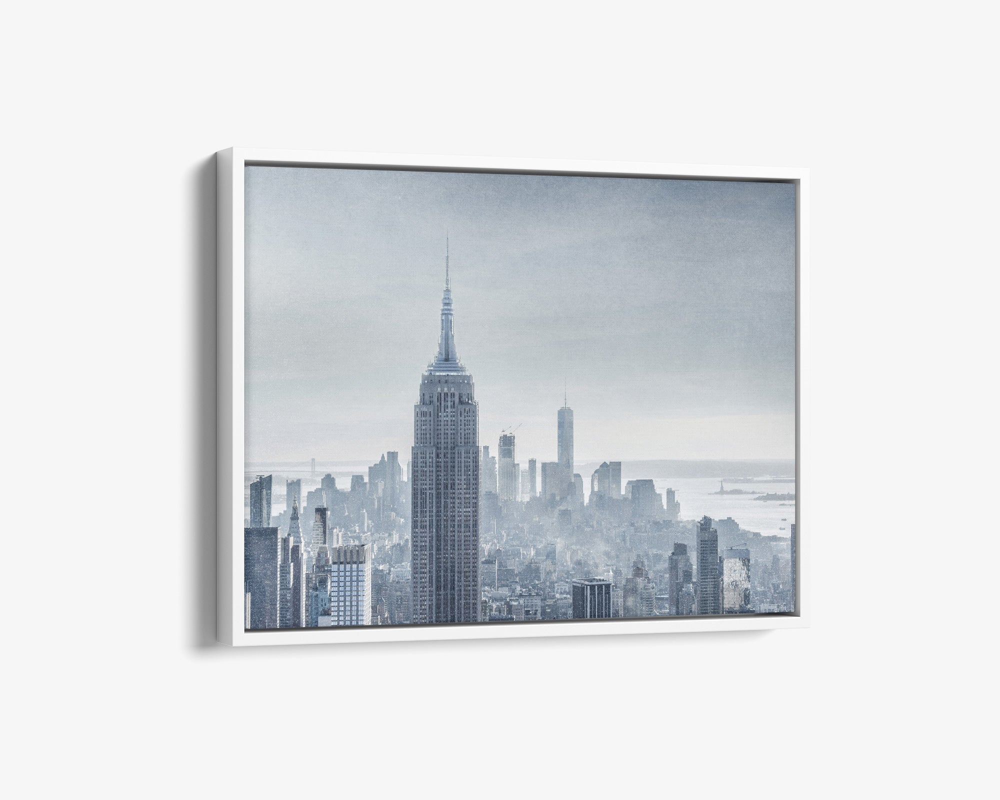 New York City Canvas Wall Art, 'Winter Metropolis'