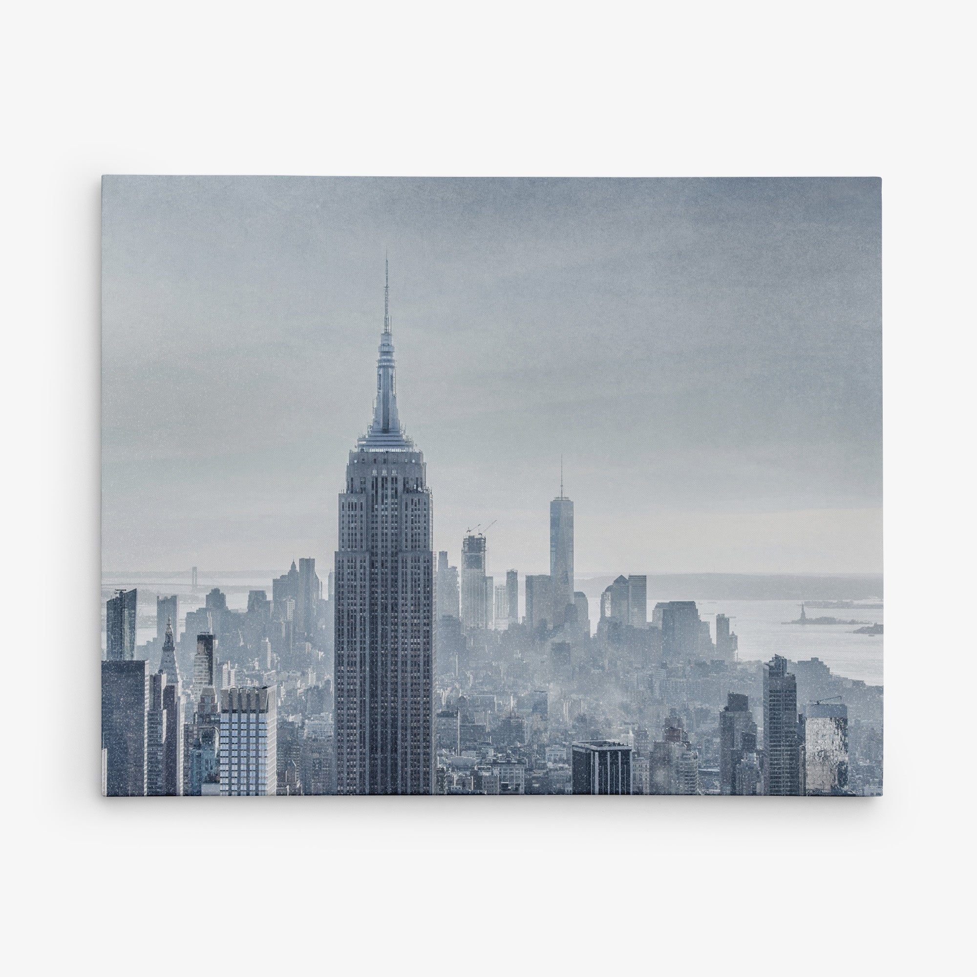 New York City Canvas Wall Art, 'Winter Metropolis'