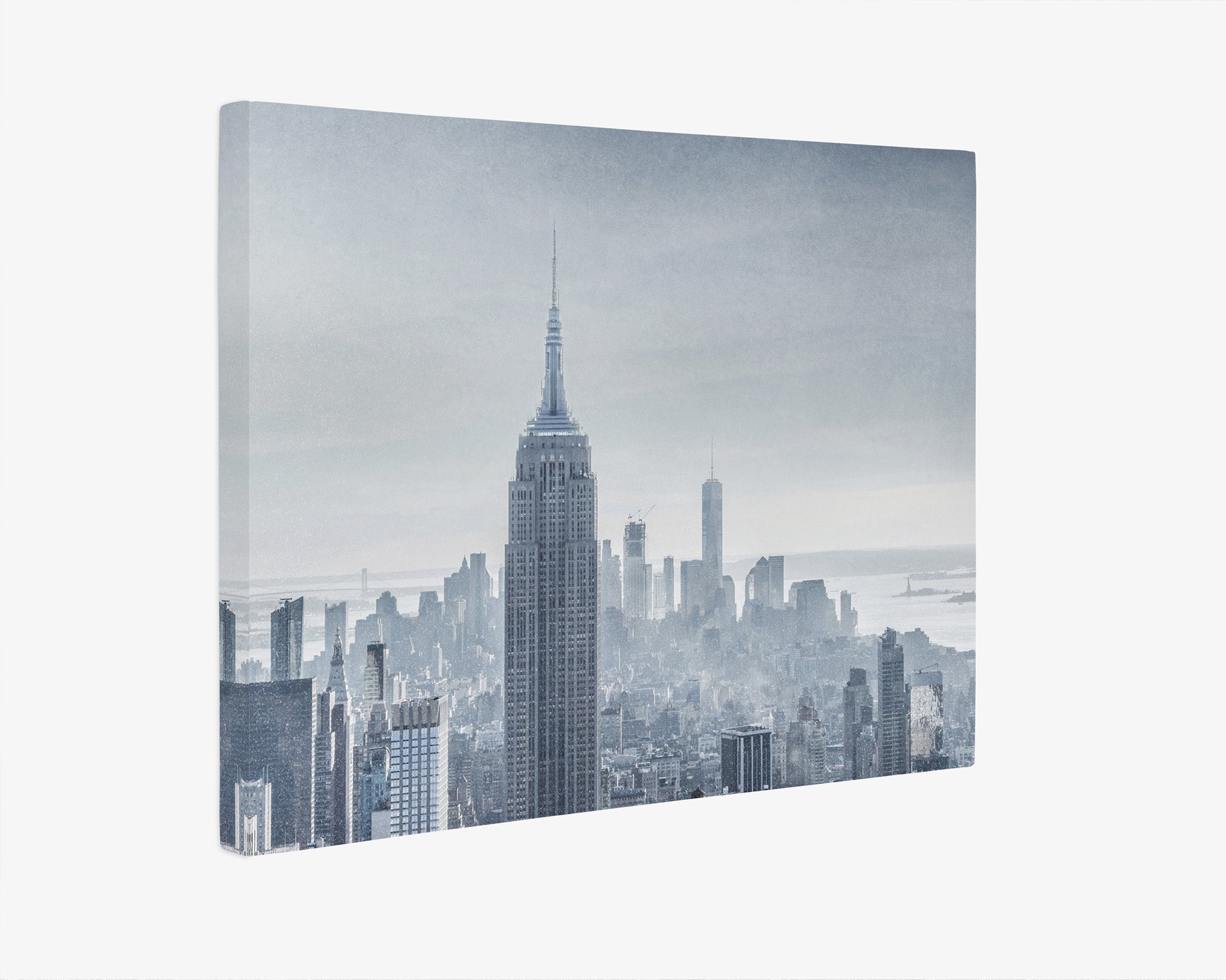 New York City Canvas Wall Art, 'Winter Metropolis'