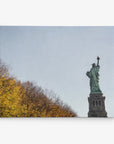 New York City Canvas Wall Art, 'Liberty in Fall'