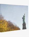 New York City Canvas Wall Art, 'Liberty in Fall'