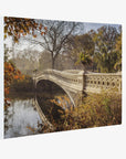 New York City Canvas Wall Art, 'Fall Bow Bridge'