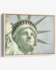 New York City Canvas Wall Art, 'Face of Liberty'