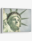 New York City Canvas Wall Art, 'Face of Liberty'