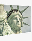 New York City Canvas Wall Art, 'Face of Liberty'