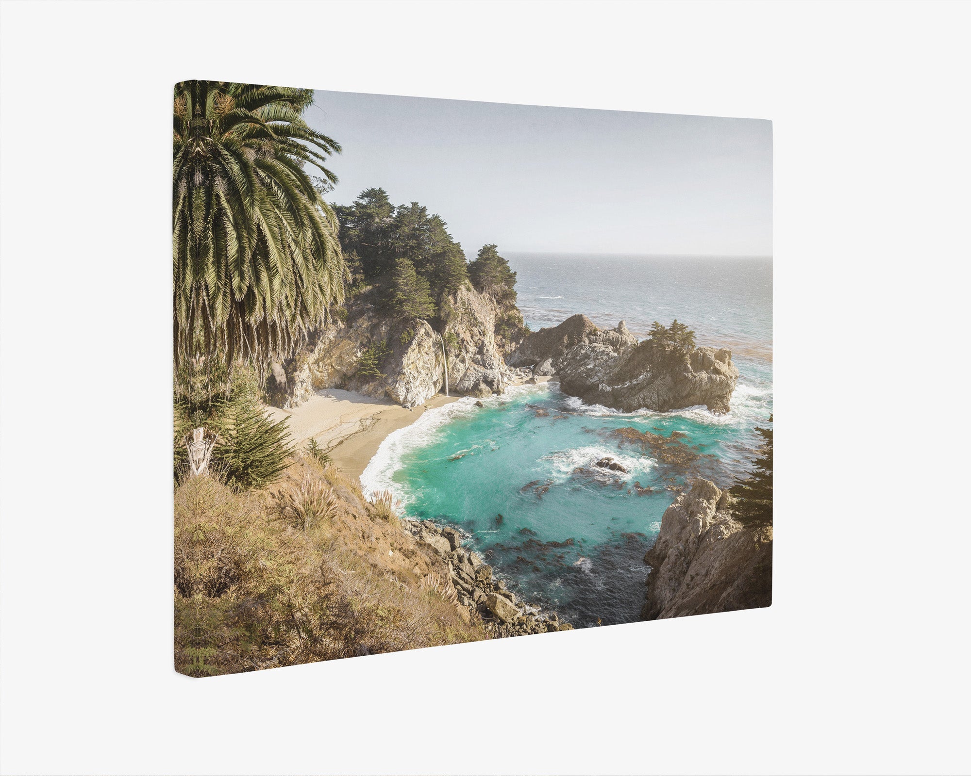 Big Sur Canvas Wall Art, 'Julia Pffeifer' by Offley Green