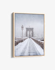New York City Landmark Wall Art 'Brooklyn Bridge Portrait'