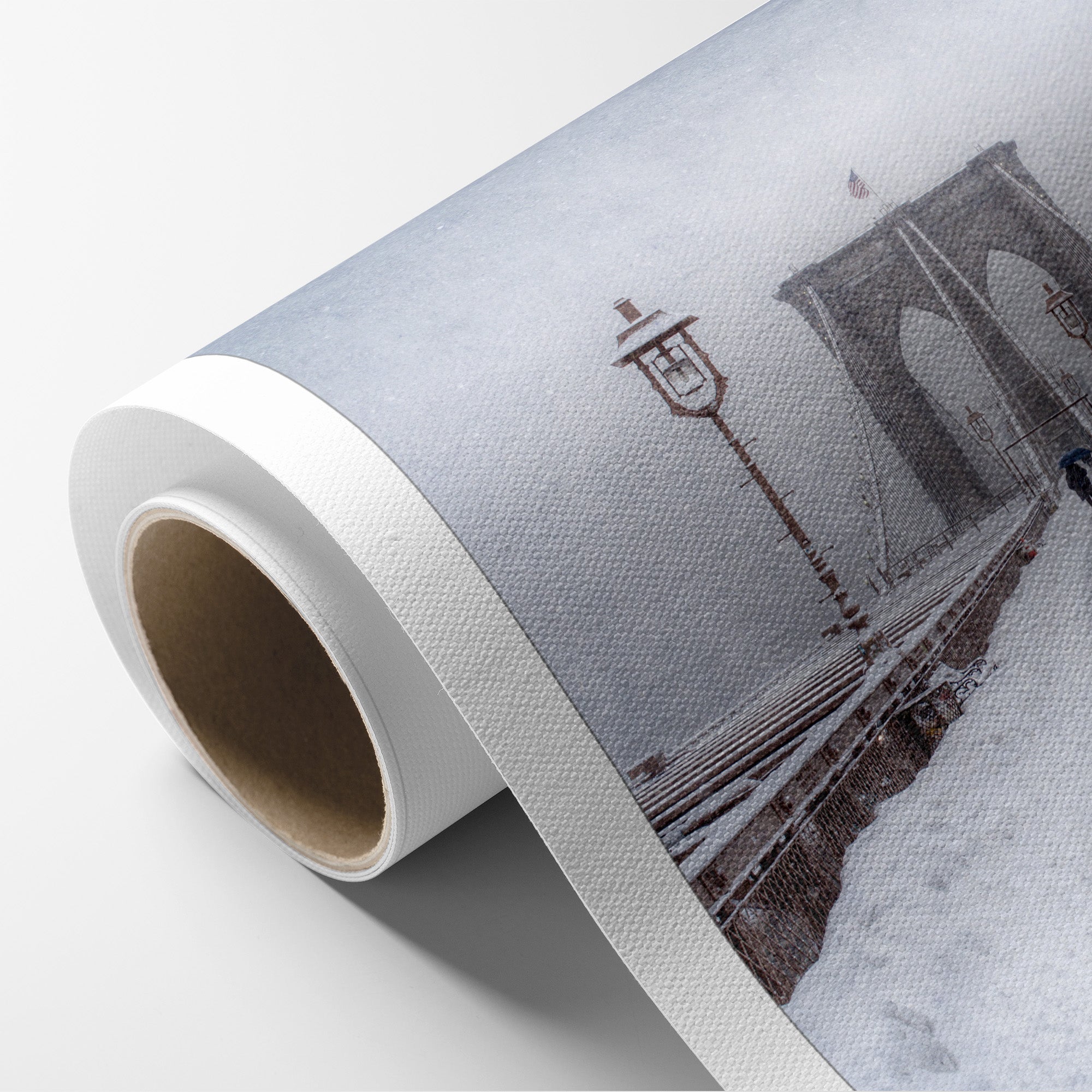 New York City Landmark Wall Art 'Brooklyn Bridge Portrait'