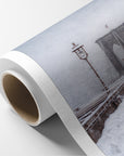 New York City Landmark Wall Art 'Brooklyn Bridge Portrait'