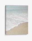 Beach Photography Canvas Print, 'Chasing Surf Portrait'