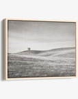 California Central Coast Landscape Canvas Wall Decor 'Golden Ynez (Black & White)'