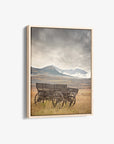 Rustic Farmhouse Canvas Wall Art, 'Old Wagon'