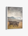 Rustic Farmhouse Canvas Wall Art, 'Old Wagon'