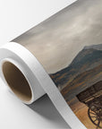Rustic Farmhouse Canvas Wall Art, 'Old Wagon'